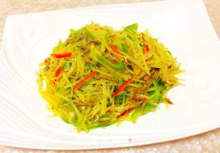 Stir-fried Shredded Beef with Shredded Potatoes recipe