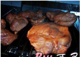 Barbecued Pork with Honey Sauce recipe