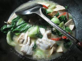 Vegetable Yuan Vegetarian Chicken Boiled Crab recipe