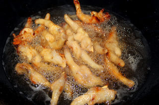 Tiger Skin and Chicken Claws recipe