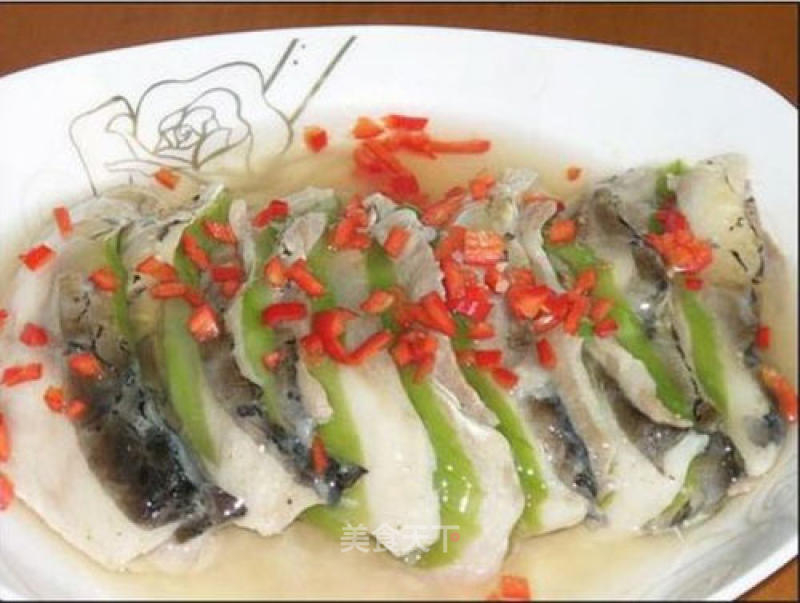 Three-in-one Steamed Fish Fillet recipe