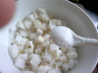 Refreshing Spicy Diced Radish recipe