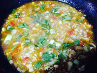 Tomato and Vegetable Hot Rice recipe