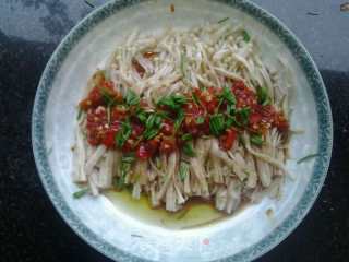 Chopped Pepper Enoki Mushroom recipe