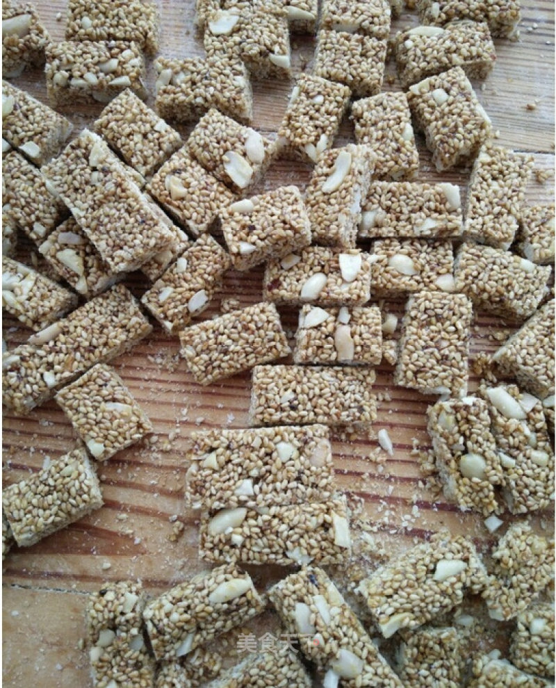 Sesame Peanut Candy-winning Work of Lezhong Colorful Summer Baking Competition recipe
