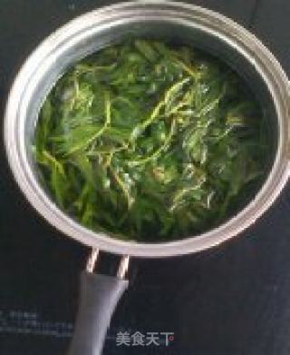 Delicacy in Spring-cold Goji Berry Sprouts recipe