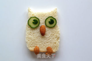 Vivid Animal Shape Breakfast, Owls at Night recipe