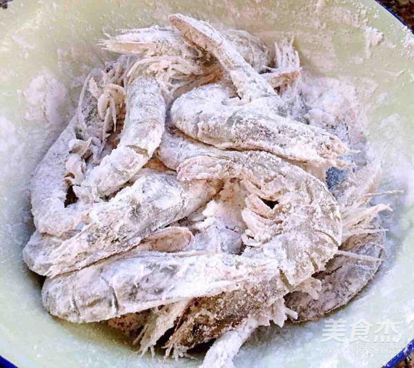Fried Sea Prawns recipe