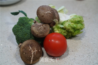 Mushroom Vegetable Soup recipe