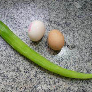 Stir-fried Lettuce with Bacon and Egg recipe