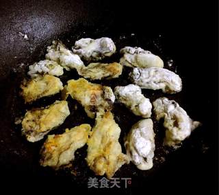 Fried Oysters on Iron Plate recipe