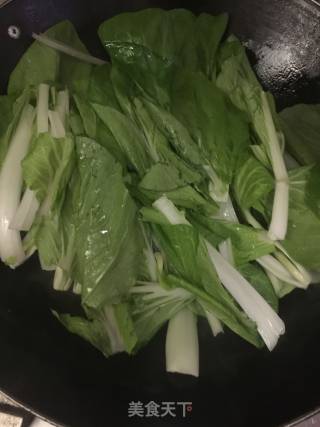 Stir-fried Yellow Cabbage with Soy Sauce recipe