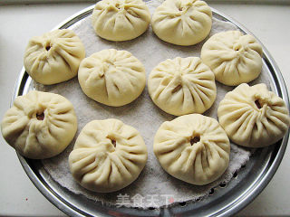 Pork Scallion Fried Bun recipe