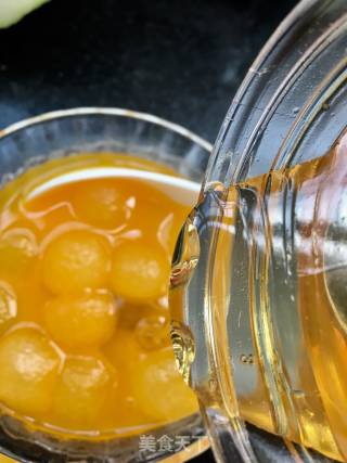 "home Cooking" Winter Melon Balls with Orange Juice recipe