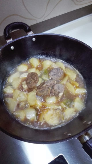 Radish Beef Stew recipe