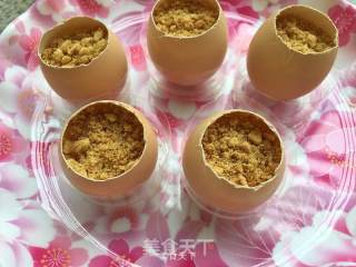 Potted Egg Pudding in Raw Shell recipe