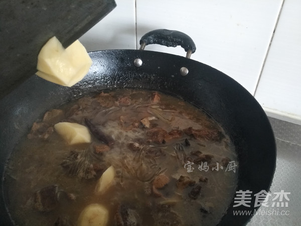 Half Slice Duck Stewed Vermicelli recipe