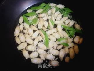 #团圆饭# Fried Corn Peas with Bamboo Shoots recipe