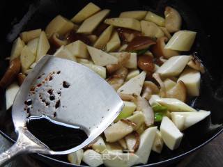 Braised Rice White with Abalone Sauce recipe