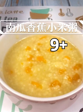 Pumpkin Banana Millet Porridge recipe