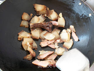Stir-fried Bacon with Garlic recipe