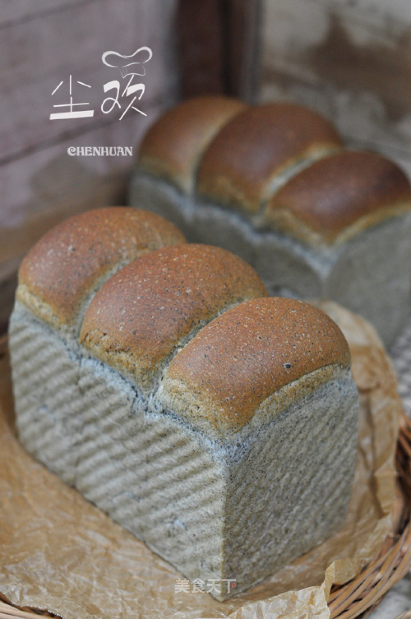 #四session Baking Contest and is Love Eating Festival#condensed Milk and Black Sesame Toast recipe