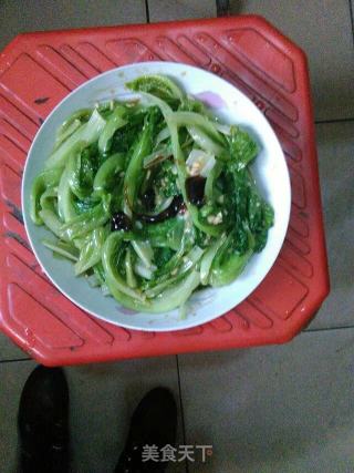 Stir-fried Lettuce with Garlic recipe