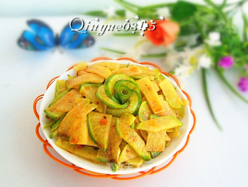 Mixed Green Radish recipe