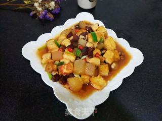 Red Wine Winter Melon Tofu recipe