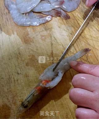Steamed Enoki Mushroom with Garlic Shrimp recipe