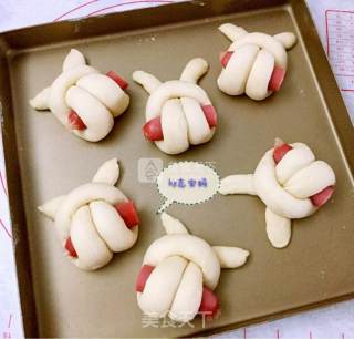 Cute Rabbit Sausage Bun recipe