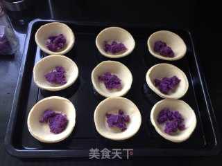 Purple Sweet Potato Tart recipe