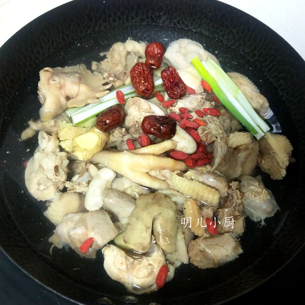 Stewed Chicken with Yam recipe