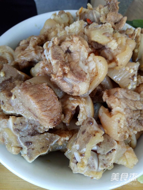 Braised Pork Feet recipe