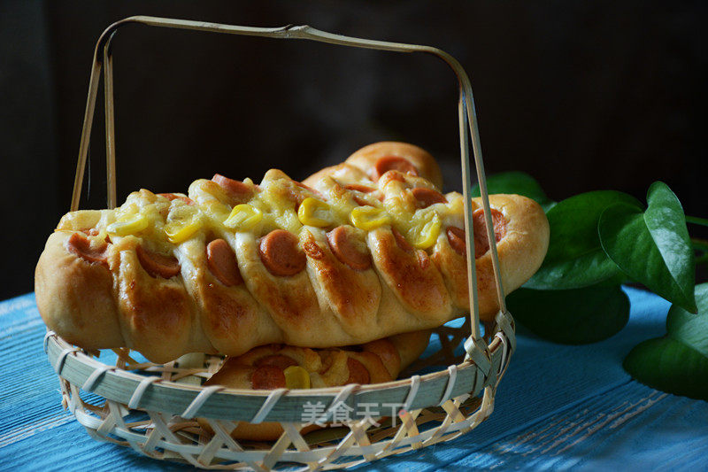 #trust之美#ham Lace Bread recipe