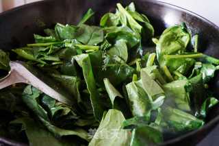 Garlic Spinach recipe