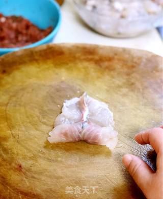 Fresh Mandarin Fish Rolls with Fish and Sheep recipe