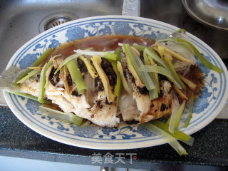 Steamed Sea Bass in Black Bean recipe