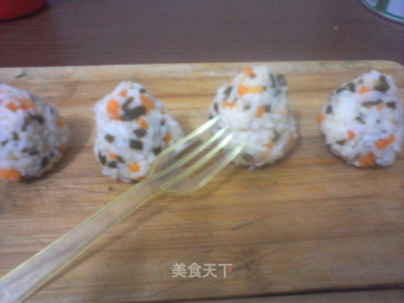 The Charm of Leftovers Leftovers Has Changed ------wowotou Rice Balls recipe