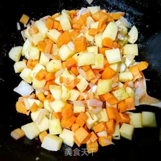Panda Curry Chicken Rice, Don't Want It Cute recipe