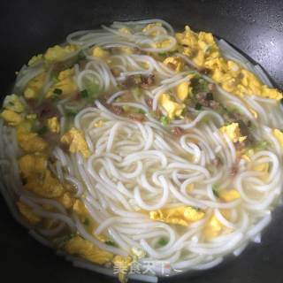 [longyan Yongding] Minced Meat, Eggs, Vegetables and Rice Noodles recipe