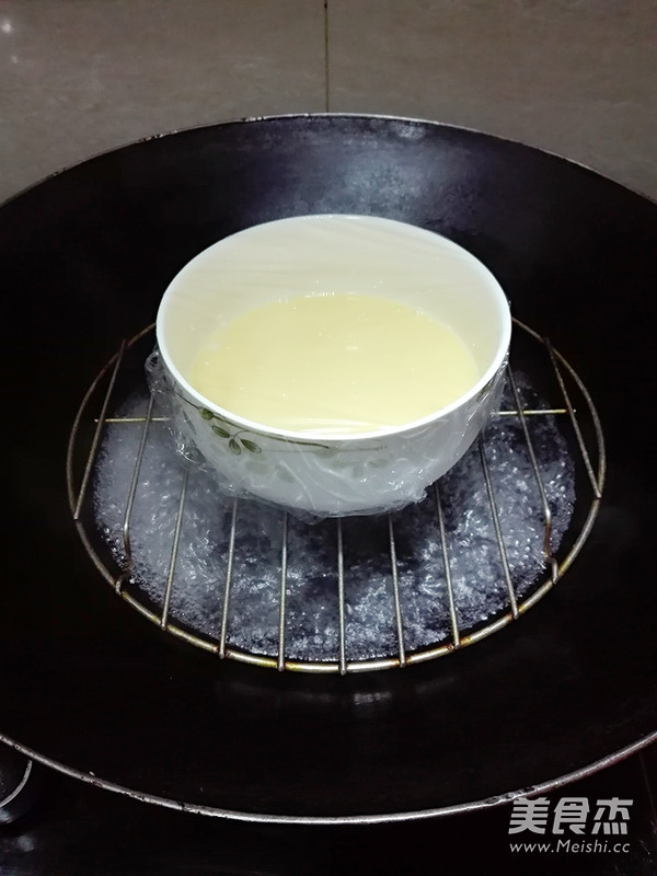 Steamed Egg with Shrimp recipe