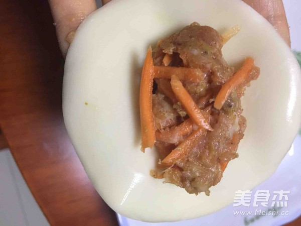 Pork Carrot Shiitake Dumplings recipe