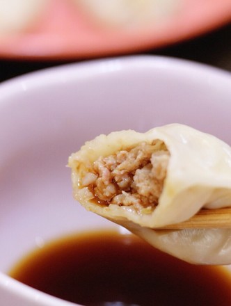 Beef, Lotus Root and Celery Dumplings recipe