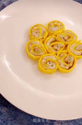 Two-color Banana Yogurt Omelet recipe