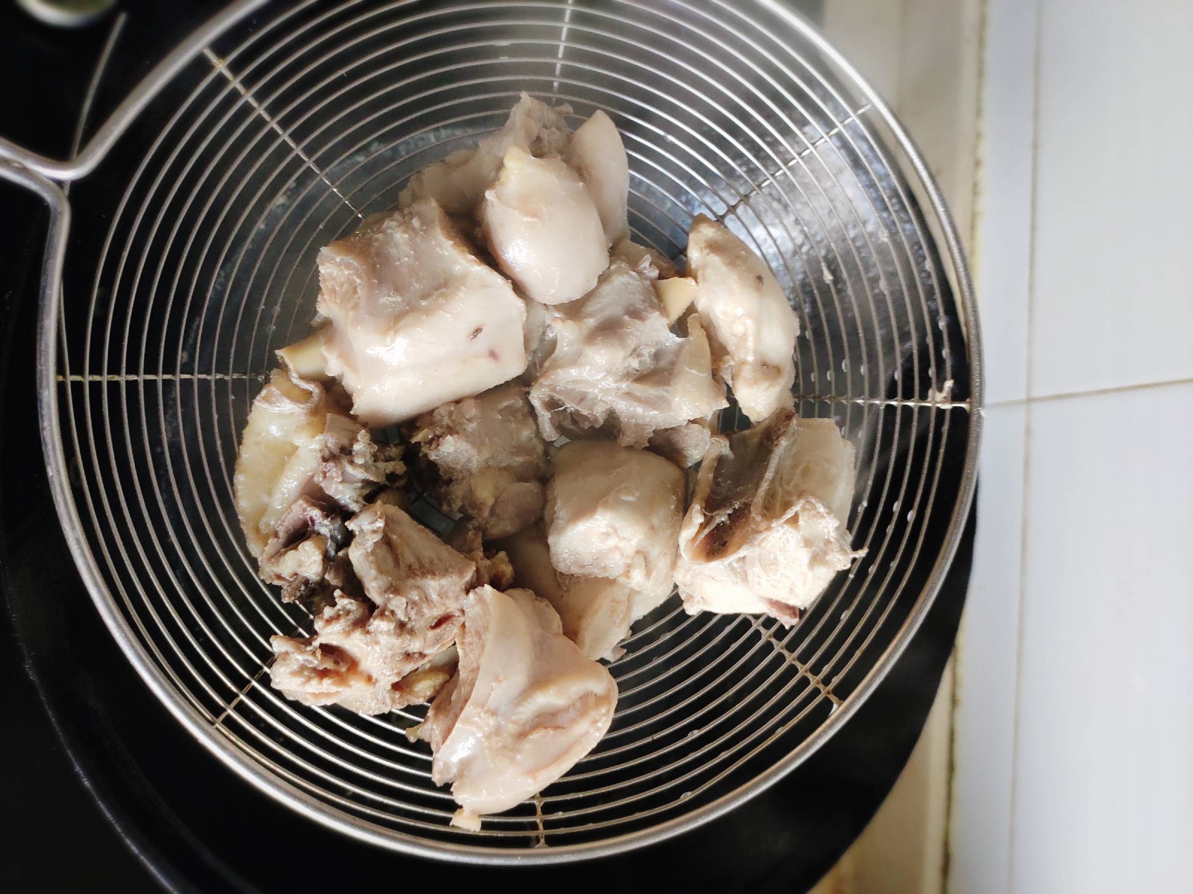 Chicken Stewed Mushroom Vermicelli recipe