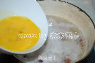 Sweet Wine Longan and Eggs recipe