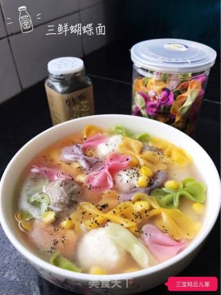 #trust of Beauty#sanxian Butterfly Noodles recipe