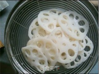 Sweet and Sour Lotus Root Slices. recipe