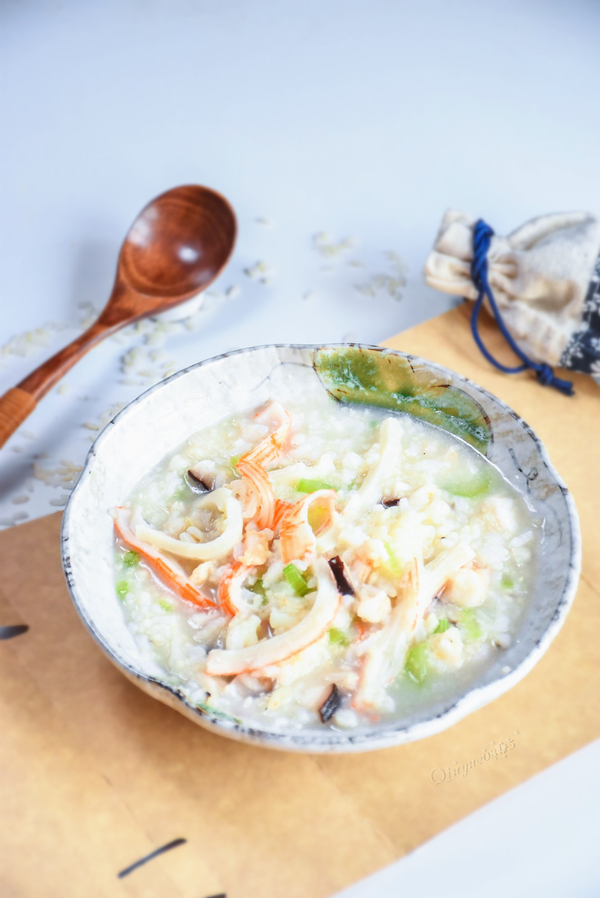 Delicious Seafood Laba Porridge recipe